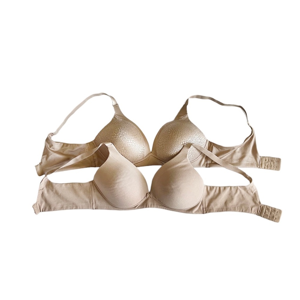 2 Warner’s Bra‎ Tan size 36C